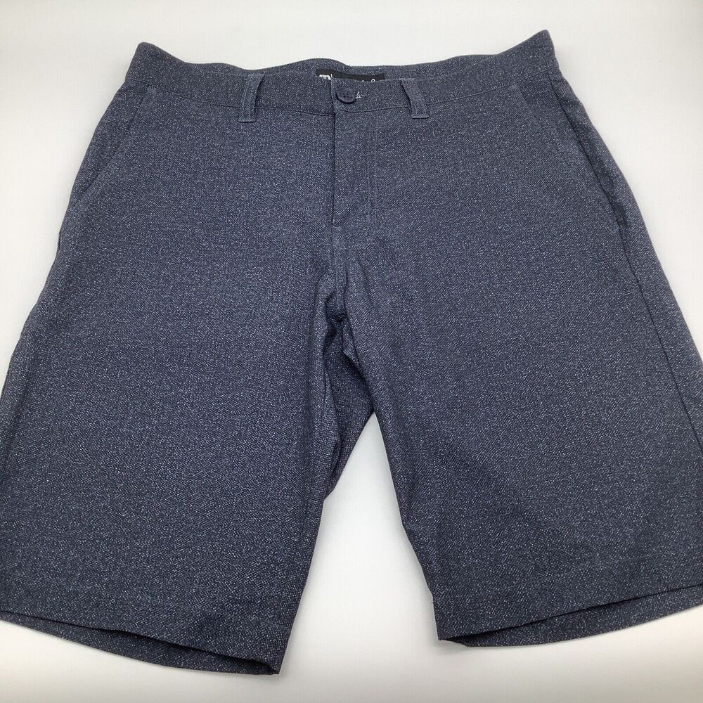 Travis Mathew Mens Golf Shorts Blue Size 32